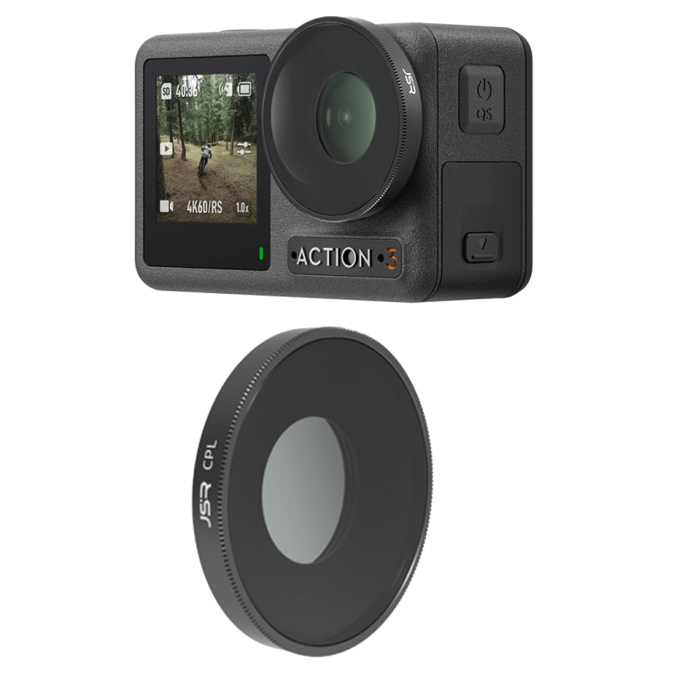 Filtro de lente JSR CPL para DJI Osmo Action 3