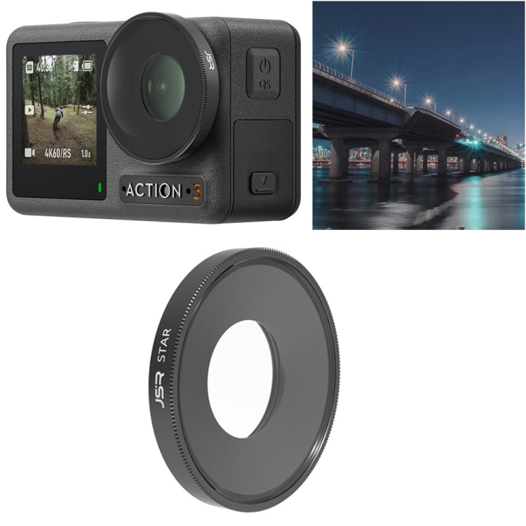 Filtro de lente JSR Starlight para DJI Osmo Action 3