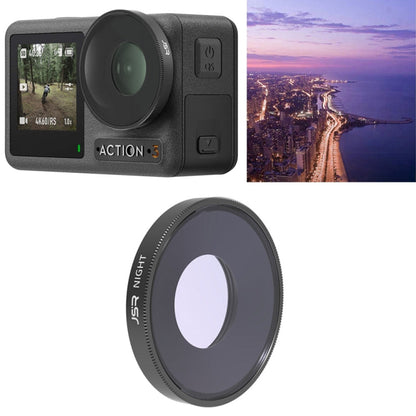 Filtro de lente JSR NIGHT para DJI Osmo Action 3