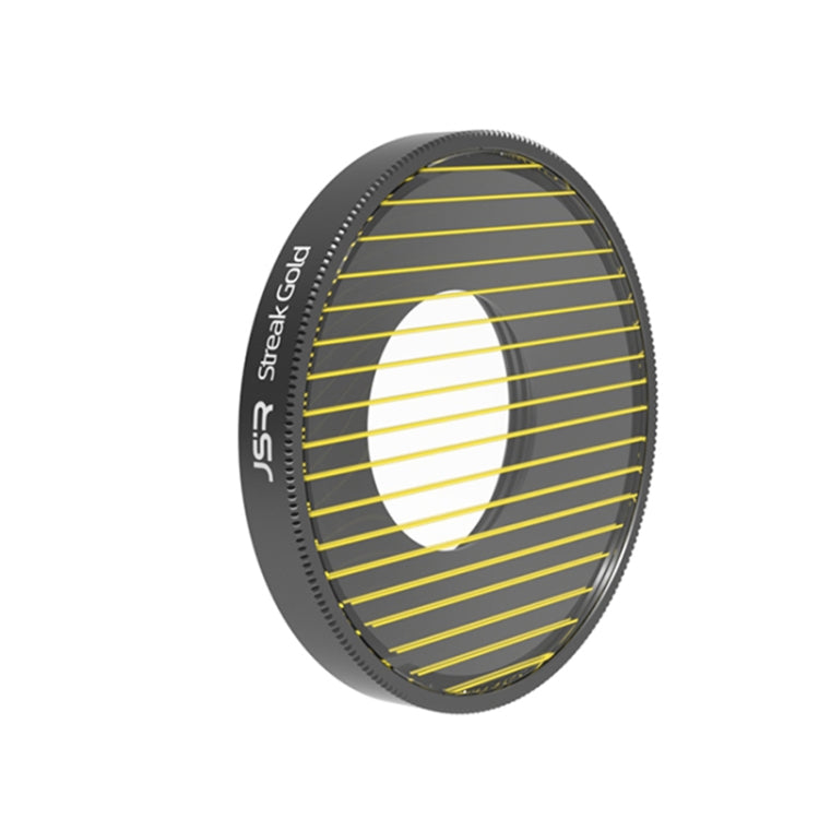 Filtro de lente de dibujo de rayas JSR para DJI Osmo Action 3 (dorado) — imagen 2