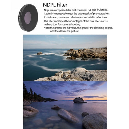 Filtro de lente JSR 4 en 1 ND8PL / ND16PL / ND32PL / ND64 PL para DJI Osmo Action 3 — imagen 5