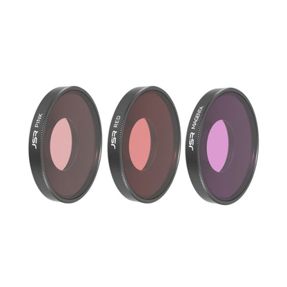 Filtro de lente de color rojo / rosa / púrpura de buceo JSR para DJI Osmo Action 3 — imagen 2