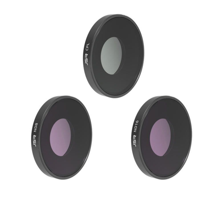 Filtro de lente JSR 3 en 1 CPL ND8 ND16 para DJI Osmo Action 3 — imagen 2