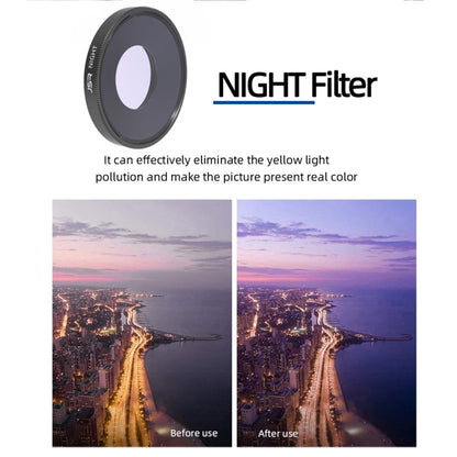 Filtro de lente JSR 8 en 1 Streak Blue CPL ND8 ND16 ND32 ND64 STAR NIGHT para DJI Osmo Action 3 — imagen 8