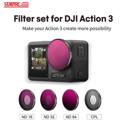 Filtro de lente Action 3 STARTRC 4 en 1 ND16 + ND32 + ND64 + CPL — imagen 3