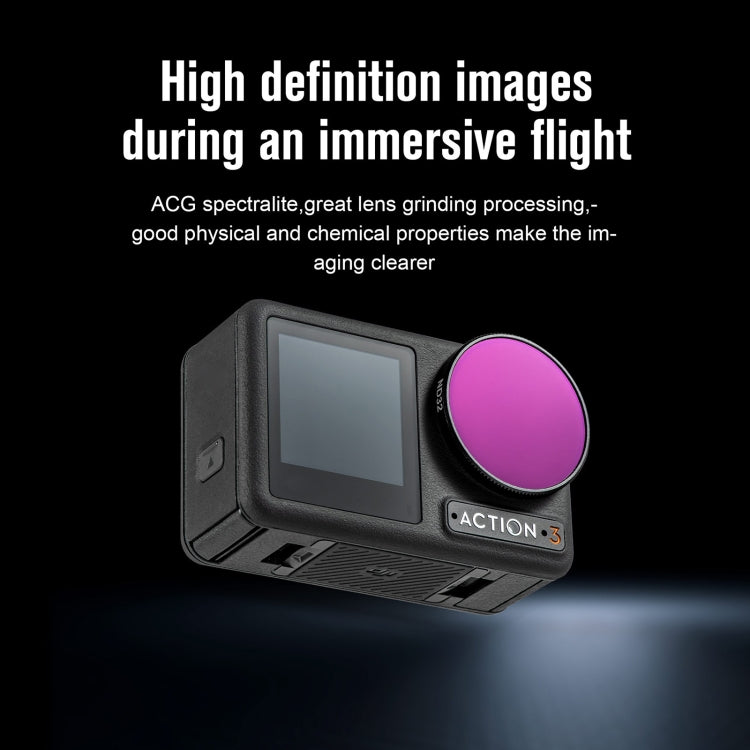 Filtro de lente Action 3 STARTRC 4 en 1 ND16 + ND32 + ND64 + CPL — imagen 4