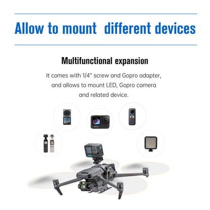 STARTRC Air-Dropping System Thrower Parabolic para DJI Mavic 3 (Gris) — imagen 4