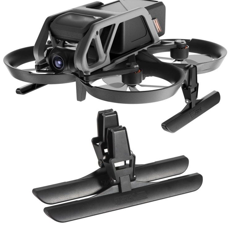 Soporte de entrenamiento de tren STARTRC de aterrizaje elevado plegable para DJI Avata (negro)