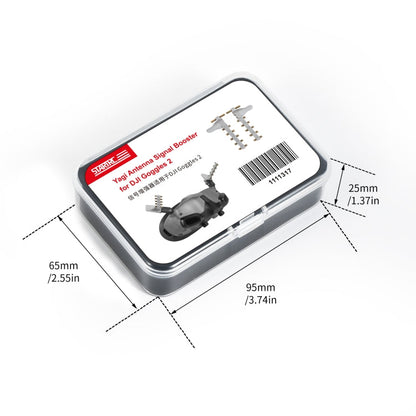 Antena Goggles 2 STARTRC 5,8 GHz Yagi amplificador de señal de para DJI Avata (gris) — imagen 8