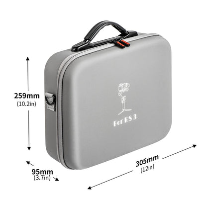 Bolso de mano STARTRC impermeable para almacenamiento de hombro para DJI RS 3 (gris) — imagen 4