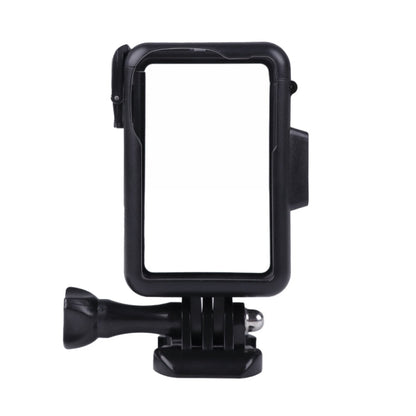 Jaula de marco protector de plástico vertical con zapatos fríos para DJI Osmo Action 3 (negro) — imagen 4