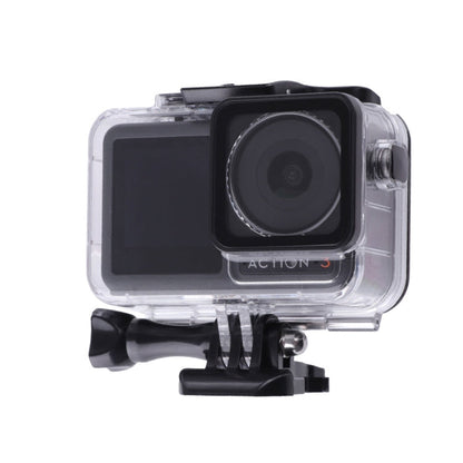 Carcasa pantalla táctil 5m impermeable subacuática funda de buceo para DJI Osmo Action 4 / Osmo Action 3 (transparente) para…