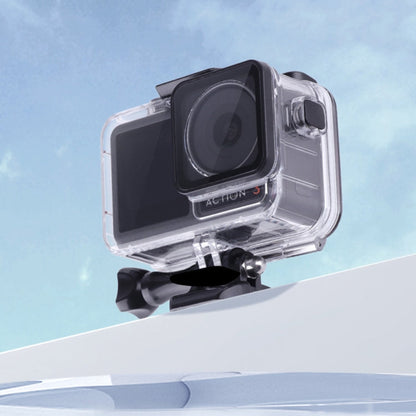 Carcasa pantalla táctil 5m impermeable subacuática funda de buceo para DJI Osmo Action 4 / Osmo Action 3 (transparente) para…