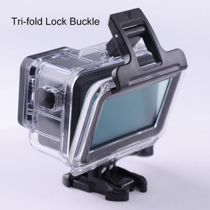 Carcasa pantalla táctil 5m impermeable subacuática funda de buceo para DJI Osmo Action 4 / Osmo Action 3 (transparente) para…