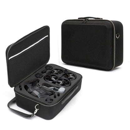 Bolsa de almacenamiento de hombro con estuche rígido grande a prueba de golpes, tamaño: 38 x 28 x 15 cm para DJI Avata (negr…