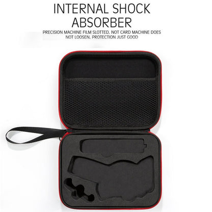 Estuche de viaje, tamaño: 21x 16 x 6 cm para DJI Osmo Mobile 6 (negro) — imagen 4