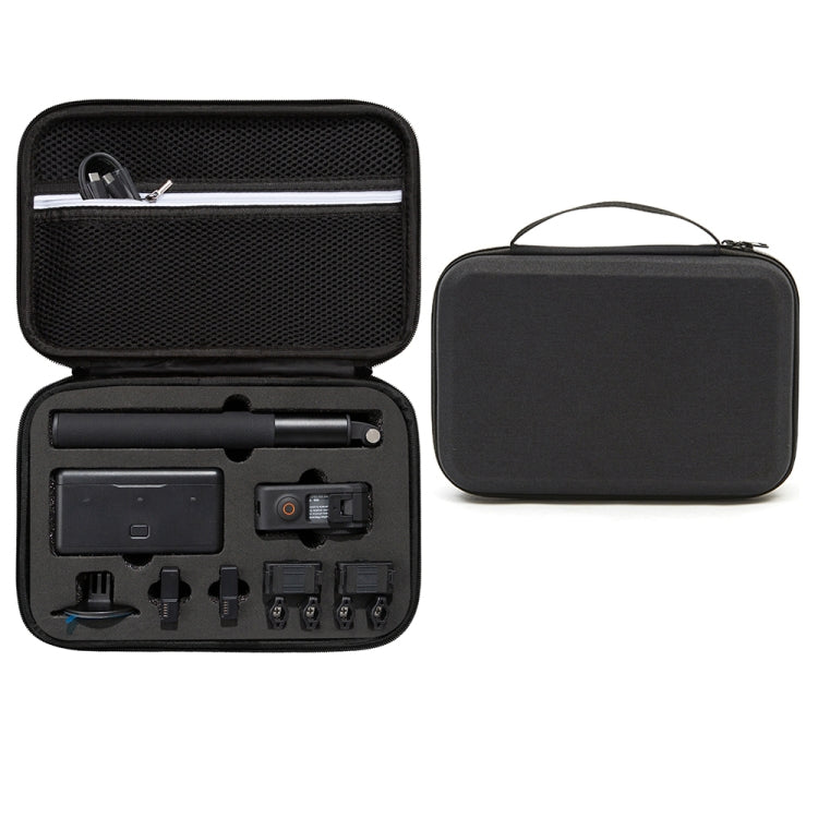Estuche de transporte, tamaño: 21,5 x 29,5 x 10 cm para DJI Osmo Action 3 (negro)