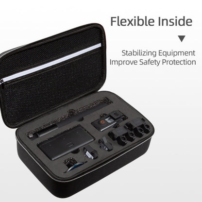 Estuche de transporte, tamaño: 21,5 x 29,5 x 10 cm para DJI Osmo Action 3 (negro) — imagen 4