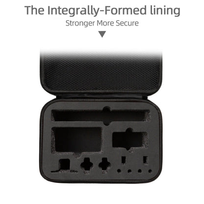 Estuche de transporte, tamaño: 21,5 x 29,5 x 10 cm para DJI Osmo Action 3 (negro) — imagen 5