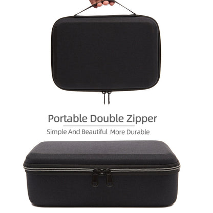 Estuche de transporte, tamaño: 21,5 x 29,5 x 10 cm para DJI Osmo Action 3 (negro) — imagen 7