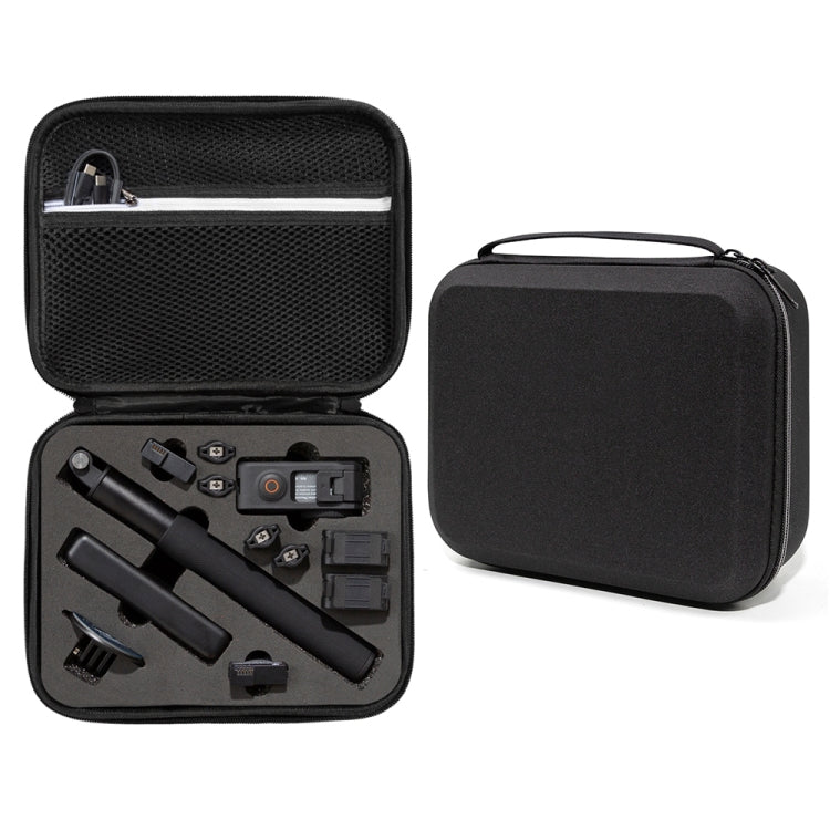 Estuche de transporte, tamaño: 24 x 19 x 9 cm para DJI Osmo Action 3 (negro)