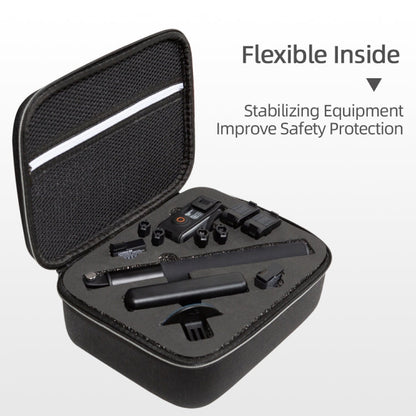 Estuche de transporte, tamaño: 24 x 19 x 9 cm para DJI Osmo Action 3 (negro) — imagen 6