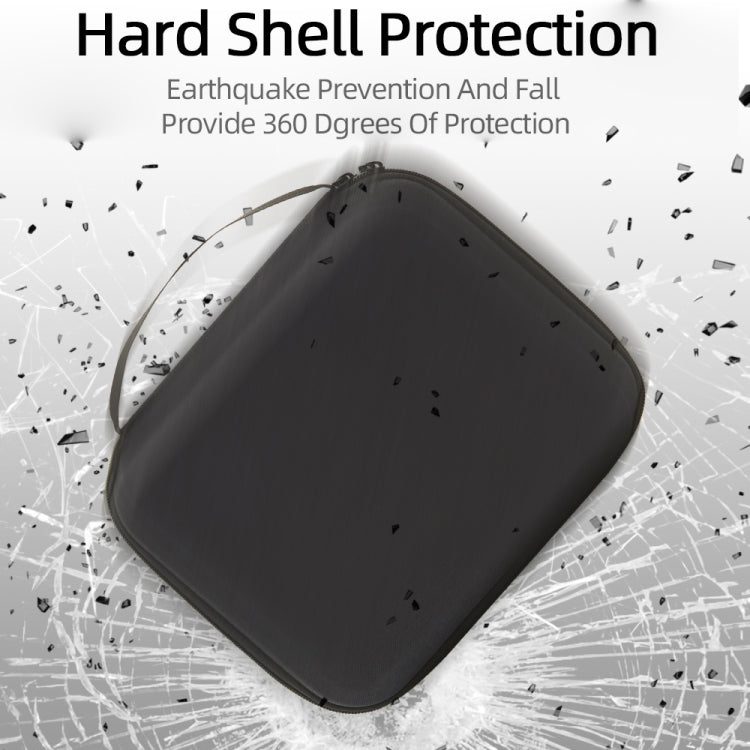 Estuche de transporte, tamaño: 24 x 19 x 9 cm para DJI Osmo Action 3 (negro) — imagen 7