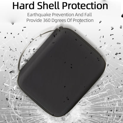Estuche de transporte, tamaño: 24 x 19 x 9 cm para DJI Osmo Action 3 (negro) — imagen 7