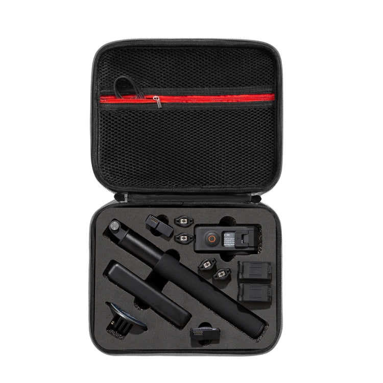 Estuche de transporte, tamaño: 24 x 19 x 9 cm para DJI Osmo Action 3 (gris) — imagen 3
