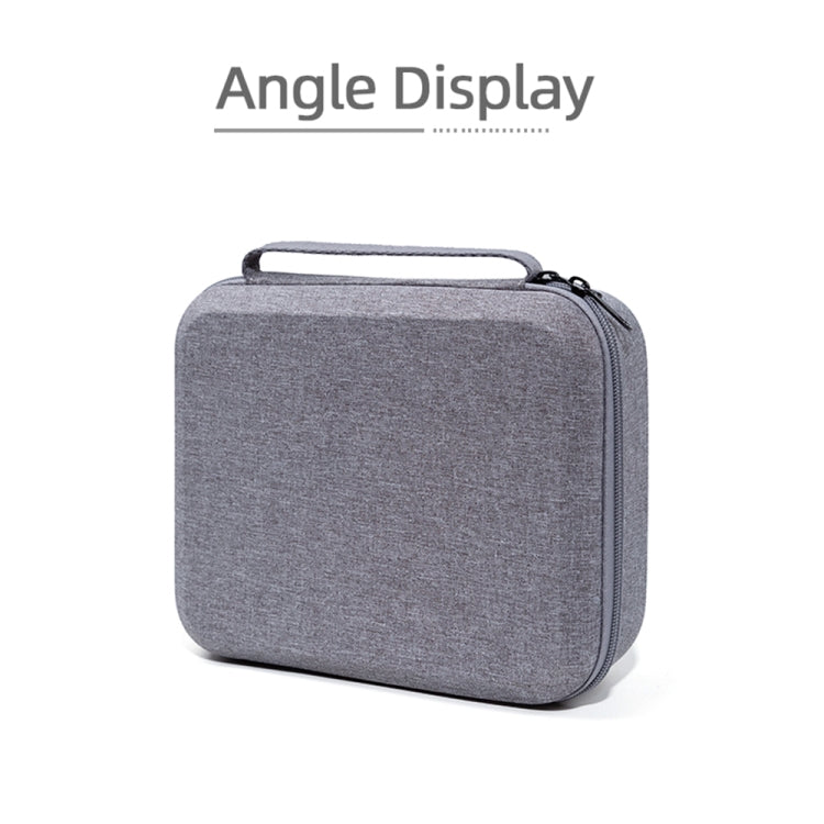 Estuche de transporte, tamaño: 24 x 19 x 9 cm para DJI Osmo Action 3 (gris) — imagen 4