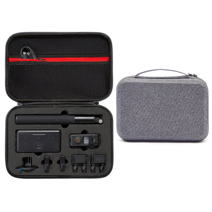 Estuche de transporte, tamaño: 21,5 x 29,5 x 10 cm para DJI Osmo Action 3 (gris)