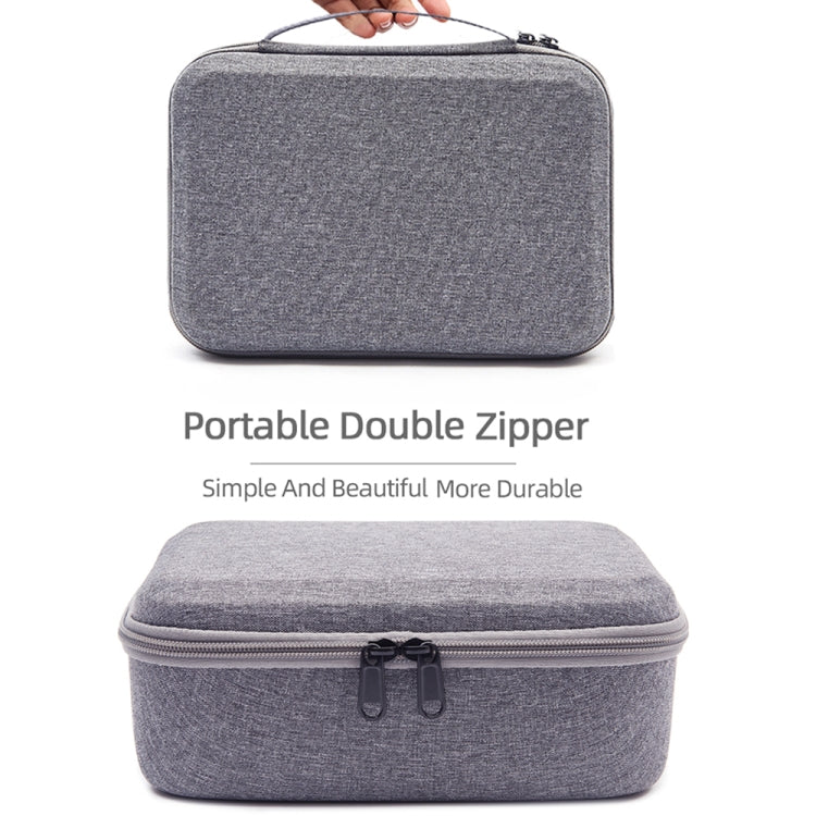 Estuche de transporte, tamaño: 21,5 x 29,5 x 10 cm para DJI Osmo Action 3 (gris) — imagen 7