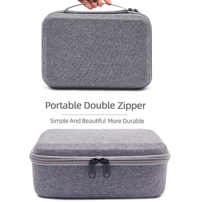 Estuche de transporte, tamaño: 21,5 x 29,5 x 10 cm para DJI Osmo Action 3 (gris) — imagen 7