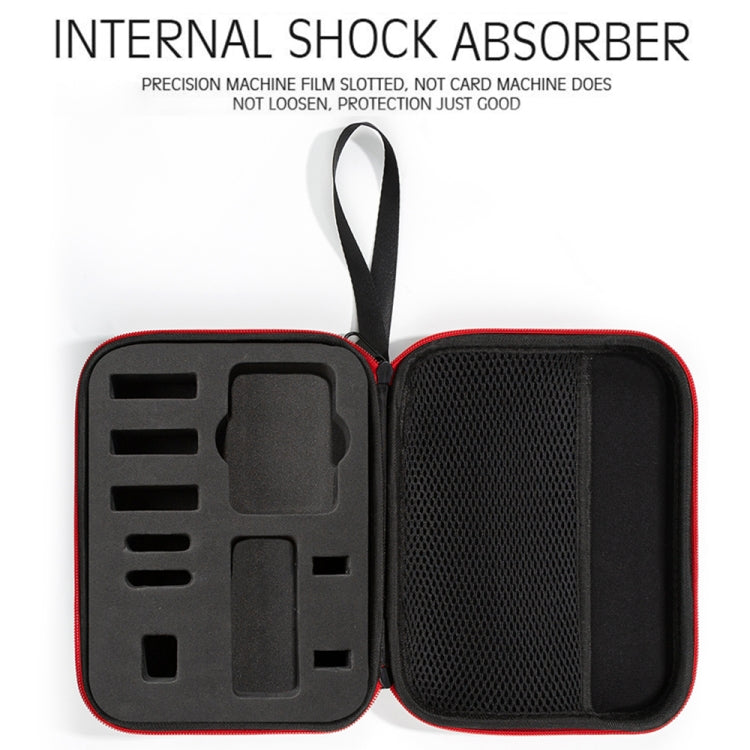 Estuche de transporte, tamaño: 21x 16 x 6 cm para DJI Osmo Action 3 (negro) — imagen 3