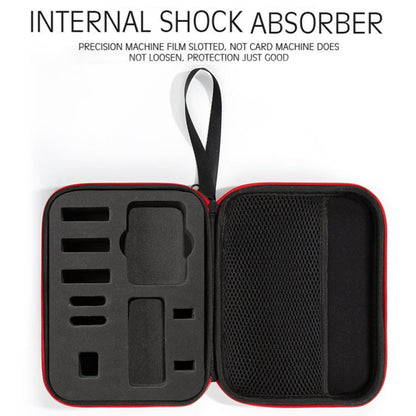 Estuche de transporte, tamaño: 21x 16 x 6 cm para DJI Osmo Action 3 (negro) — imagen 3