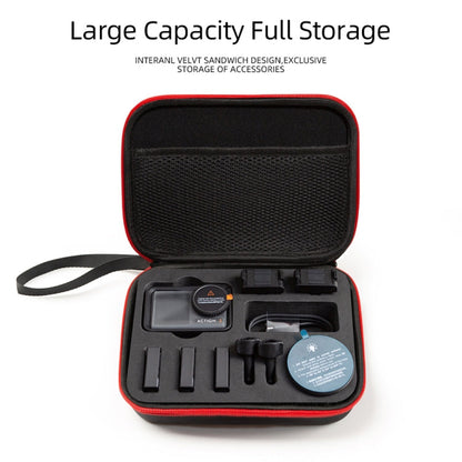 Estuche de transporte, tamaño: 21x 16 x 6 cm para DJI Osmo Action 3 (negro) — imagen 6
