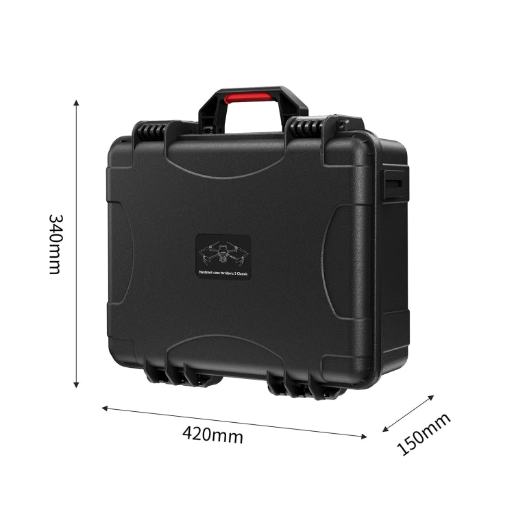 Estuche STARTRC ABS impermeable a prueba de golpes Caja de almacenamiento para DJI Mavic 3 Classic (Negro) — imagen 5