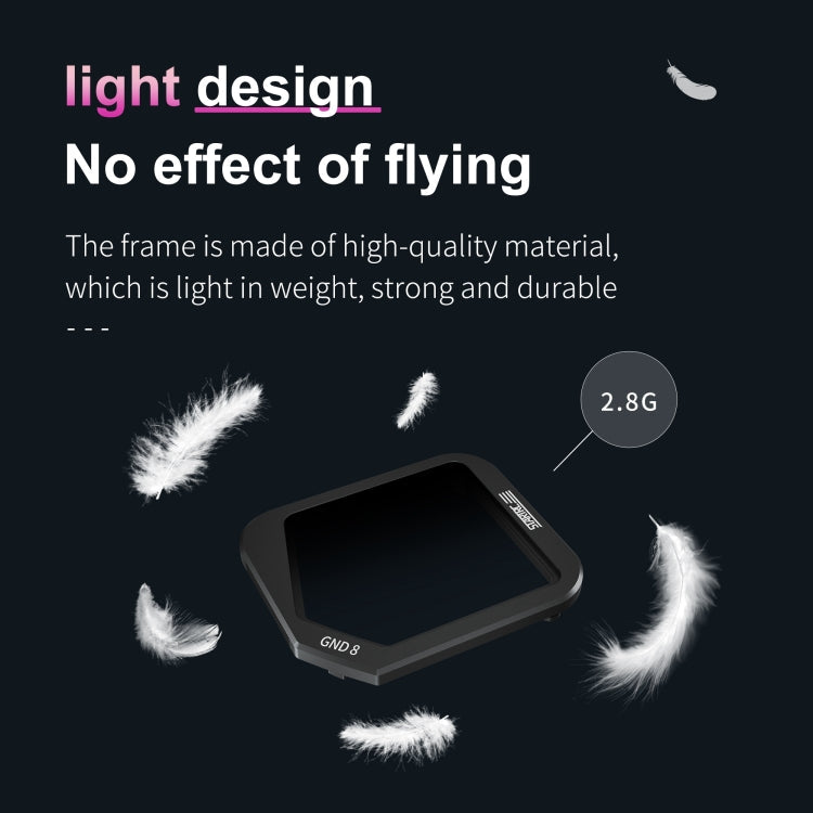 Filtro de lente STARTRC GND8 ND degradado para DJI Mavic 3 Classic — imagen 7