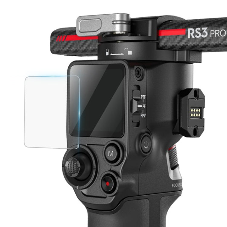 Película de pantalla de vidrio templado a prueba de explosiones para DJI RS 3 Pro