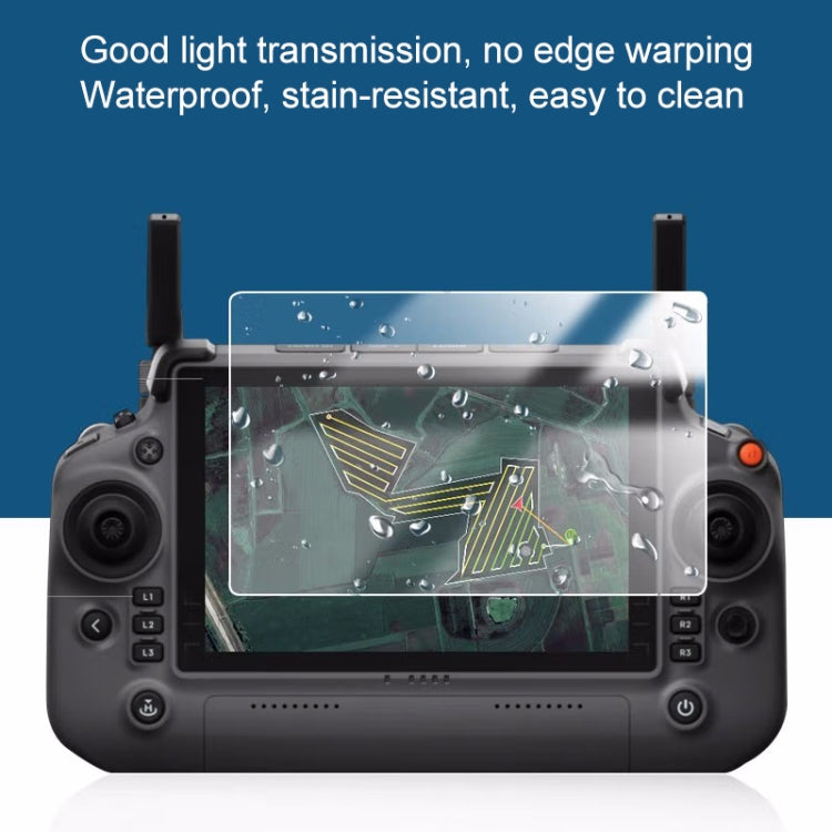 T40 Control remoto a prueba de explosiones de vidrio templado Dron RC Pantalla Film — imagen 4