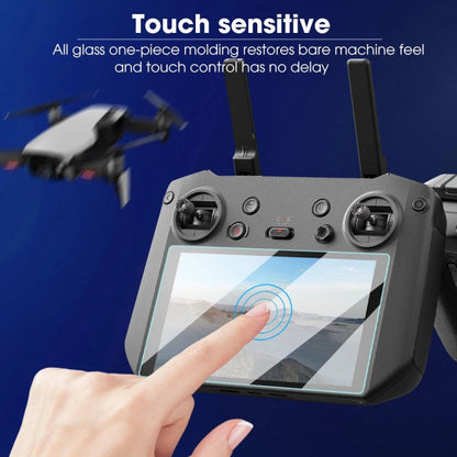 Control remoto a prueba de explosiones de vidrio templado Dron RC Pantalla Film para DJI Mavic 2 — imagen 5