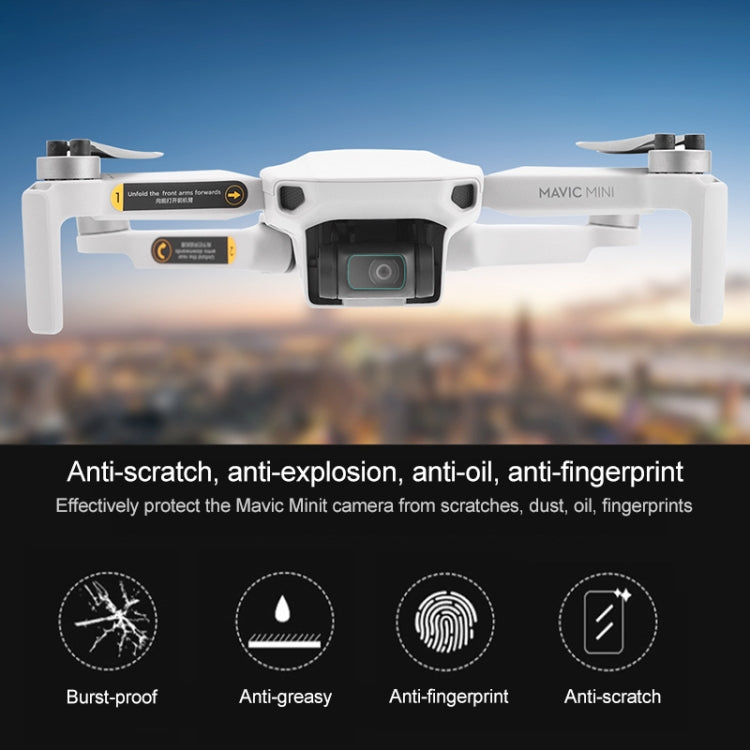 Película de lente de Dron de vidrio templado a prueba de explosiones para DJI Mavic Mini — imagen 5
