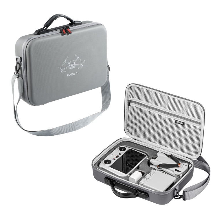 Bolsa de almacenamiento RC con pantalla STARTRC para el hombro Bolso para DJI Mini 3 (Gris)
