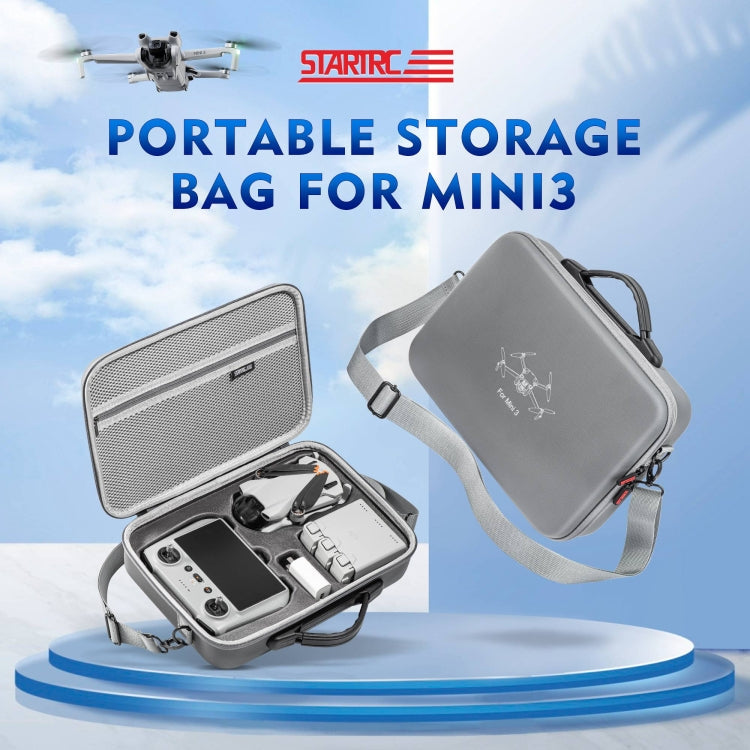 Bolsa de almacenamiento RC con pantalla STARTRC para el hombro Bolso para DJI Mini 3 (Gris) — imagen 2