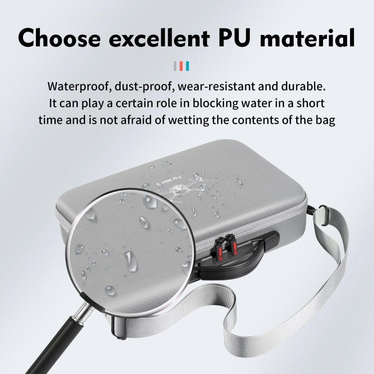 Bolsa de almacenamiento RC con pantalla STARTRC para el hombro Bolso para DJI Mini 3 (Gris) — imagen 4