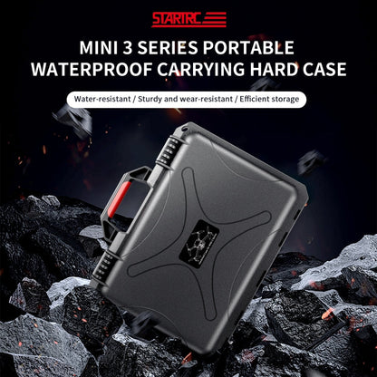 Estuche RC / RC-N1 STARTRC ABS impermeable a prueba de golpes Caja de almacenamiento para DJI Mini 3 (Negro) — imagen 2