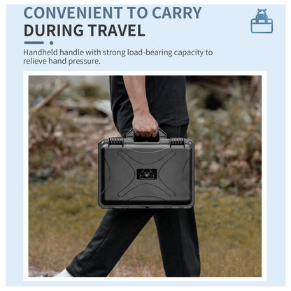 Estuche RC / RC-N1 STARTRC ABS impermeable a prueba de golpes Caja de almacenamiento para DJI Mini 3 (Negro) — imagen 6