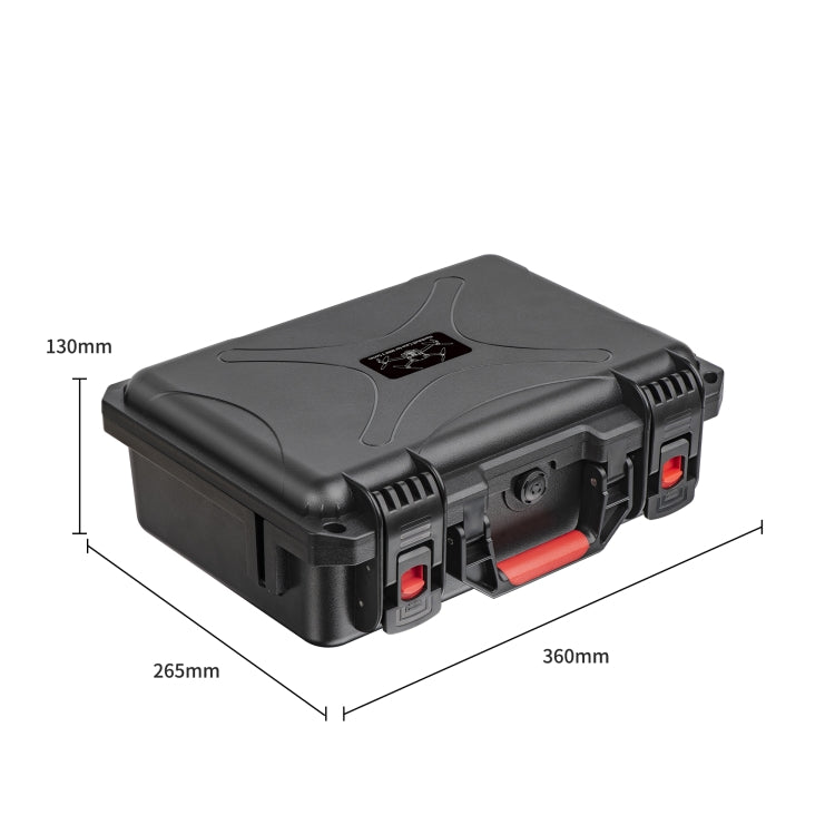 Estuche RC / RC-N1 STARTRC ABS impermeable a prueba de golpes Caja de almacenamiento para DJI Mini 3 (Negro) — imagen 7
