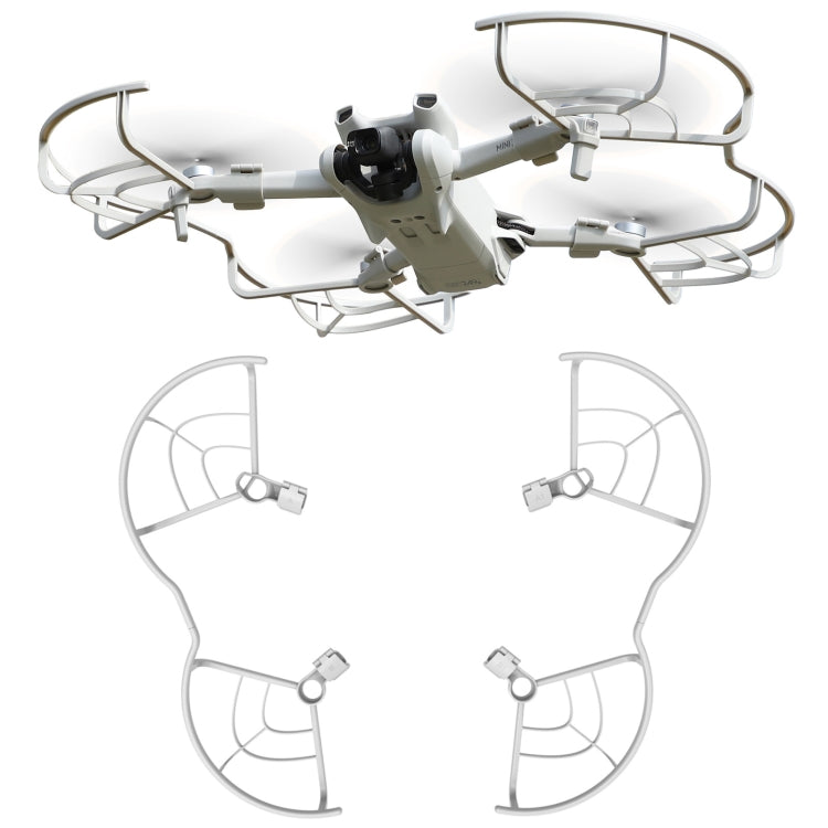 Hélice Sunnylife Dron Protector Anillo anticolisión para DJI Mini 3 (Gris)