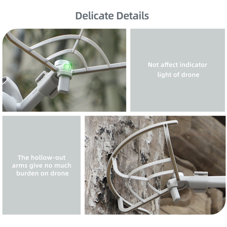 Hélice Sunnylife Dron Protector Anillo anticolisión para DJI Mini 3 (Gris) — imagen 6